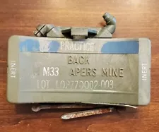 U.S. M33 Training Practice Claymore Mine Vietnam Era Apers