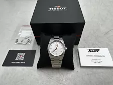 Tissot PRX Quartz Silver Dial Steel Men's Watch T137.410.11.031.00 BRAND NEW