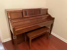 Charles E. Walter- Italian Provincial Console (upright) Piano for Sale