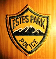 GEMSCO NOS Vintage Collectible Patch POLICE ESTES PARK CO - Original 1979 MINT