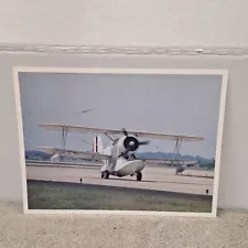 Vintage J2F Duck Grumman 8.5 x 11 Promotional Photo Print Military Aircraft