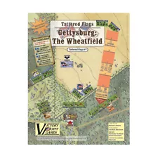 Victory Point Games Wargame Tattered Flags #1 - Gettysburg Wheatfield Bag EX