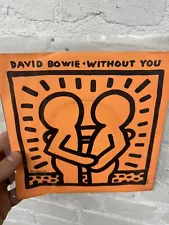 David Bowie Without You / Criminal World 45 Keith Haring Art Vinyl