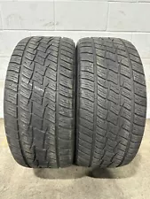 2x P285/50R20 Cooper Discoverer H/T Plus 7/32 Used Tires