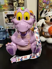 Disney 2023 Epcot Festival Of The Arts Figment Popcorn Bucket w/ 40th Lanyard