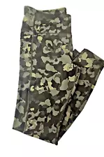 AVIA active wear for women pants size XL(16-18) color green camo