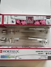 4 Hortilux Super HPS Grow 1000-Watt Bulb Lamp for Digital Ballast