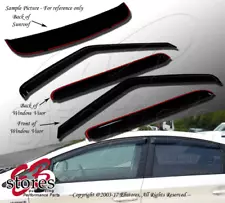 Vent Shade Outside Mount Window Visor Sunroof 5pc Chevy Trailblazer 02-09