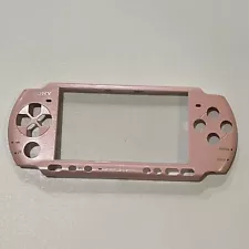 BLOSSOM PINK Sony PSP 3000 Front Faceplate Part Official OEM w/ New Glass Lens