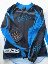 Fox Yamaha Racing Jersey Blue/Black Kids Small Long Sleeve Motocross Dirtbike