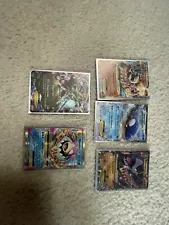 LOT OF 5 Ultra Rare EX Mega Ex Gx V Pokemon Cards