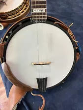 2004 Nechville Phantom Banjo, Tunneled 5th String, Radius Neck, Custom Inlays