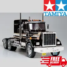 Tamiya 1/14 RC King Hauler Black Edition Kit Scale Semi Truck Tractor Trailer