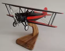 Model-10 Taperwing Waco Airplane Desktop Wood Model Big New