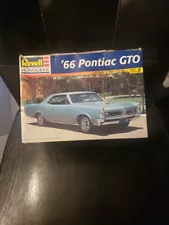 1/25 Revell 66 Pontiac GTO, Open Box All Parts Sealed In Original Bags