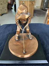 Pinehurst Putter Boy Bronze Trophy/Statue w/Base EUC US Open