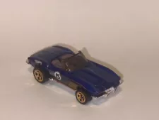 HOT WHEELS Loose '65 Corvette (Dark Blue Version)