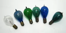 New ListingAntique Edison Glass Exhaust Tip Carbon Filament Christmas Light Bulbs