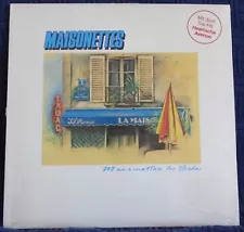 MAISONETTES, Maisonettes For Sale German New Old Stock Sealed LP Heartache Ave.