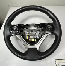 2012 2013 2014 2015 Honda Civic Steering **READ** Wheel Black Rubber OEM