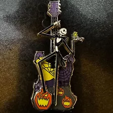 Disney Pin 2009 Nightmare Before Christmas Jack Skellington Guitar Series #67719