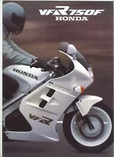 Honda VFR750F (1986) Factory Issue Fold-Out Sales Brochure VFR 750 F RC24 FD27