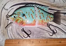 #2 Wake Bait Floating Jointed Pumpkinseed Top Water Bass Fishing Hard Swimbait