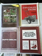 Troy Bilt Horse Tiller Manuals