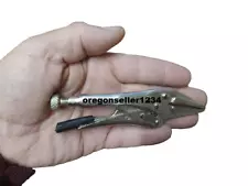 1 Pc Mini Vice Grip Style Locking Pliers 5" Long Needle Nose (CHEAPEST ON EBAY)