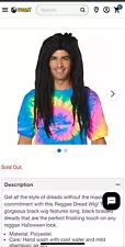 Dreadlock wig men Costume