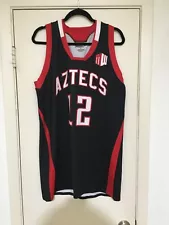 Official Mountain West Conference SDSU Basketball Jersey #12 Size: M