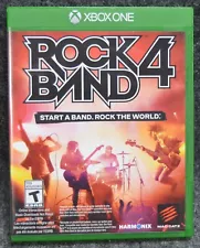 Rock Band 4 Game (Microsoft Xbox One, 2015)