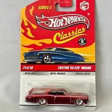 Hot Wheels Classics Custom '66 GTO Wagon w/Redline 5SP 2009 Series 5 #21/30