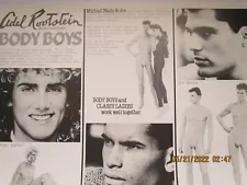 Rootstein Mannequin Catalogue 1 Sheet 1988 Body Boys Visual Display Collection