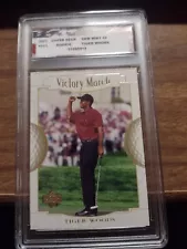 Tiger Woods Upper Deck #151 Rookie Gem Mint 10 Great card