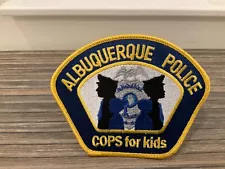 Gold border Albuquerque Police Kids for Cops State New Mexico NM