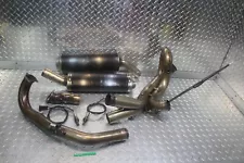 2007 DUCATI 1098 S EXHAUST SYSTEM HEADERS PIPE MUFFLERS (ZDM-A53 & B53)