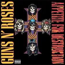 Guns N' Roses - Appetite for Destruction - 180 gram Vinyl Record LP- Reissue