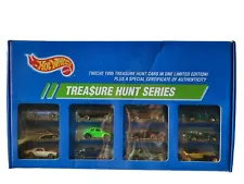 1995 Hot Wheels Treasure Hunt Set - J.C. Penney - Set of 12 with Shipping box