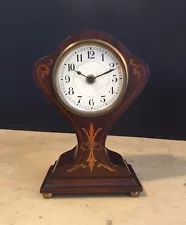 ART NOUVEAU CLOCK CASE FOR RESTORATION WITH INLAID DECORATION