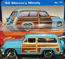 New ListingJohnny Lightning 50 1950 Mercury Woody Project In Progress Junkyard Car w/RRs
