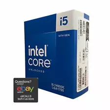 Intel BX8071514600K CPU Corei5-14600K 14C 20T 5.3Ghz 24MB LGA1700 Retail