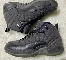 Nike air Jordan 12 Xii Retro GS Wool Dark grey/black 7 Youth 2016 852626-003