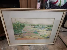 Landscape - Original Watercolor, signed