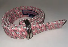 Vineyard Vines Tropical Belt One Size Unisex D-Ring Drinks Umbrellas Shep & Ian