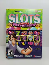 WMS Slots Super Jackpot Party (PC, 2013) DVD-ROM Casino Video Game NEW SEALED