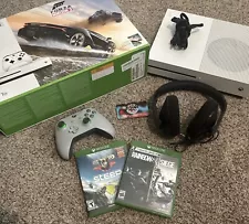 Forza Horizon 3 Xbox One S Bundle 1TB White Console With 2 Games (Barely Used)