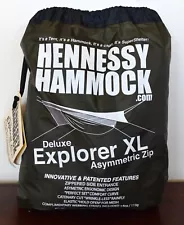 Hennessy Hammock Deluxe Explorer XL Asymmetric Zip-NWT