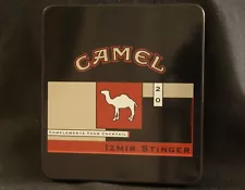 Camel "Izmir Stinger" Tin * Late 1990's * Prized "Exotic Blends" * Made in USA *