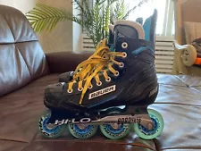 Bauer RSX Roller Hockey Skates Senior 7.0 R (Shoe size 8.5 men)